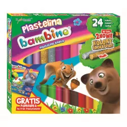 Plastelina Bambino 24 kolory