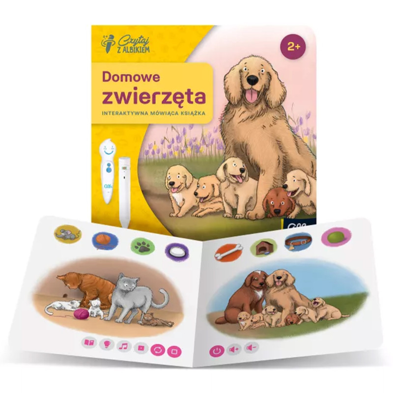 ALBIK KSIĄŻKA MINI DOMOWE ZWIERZĘTA