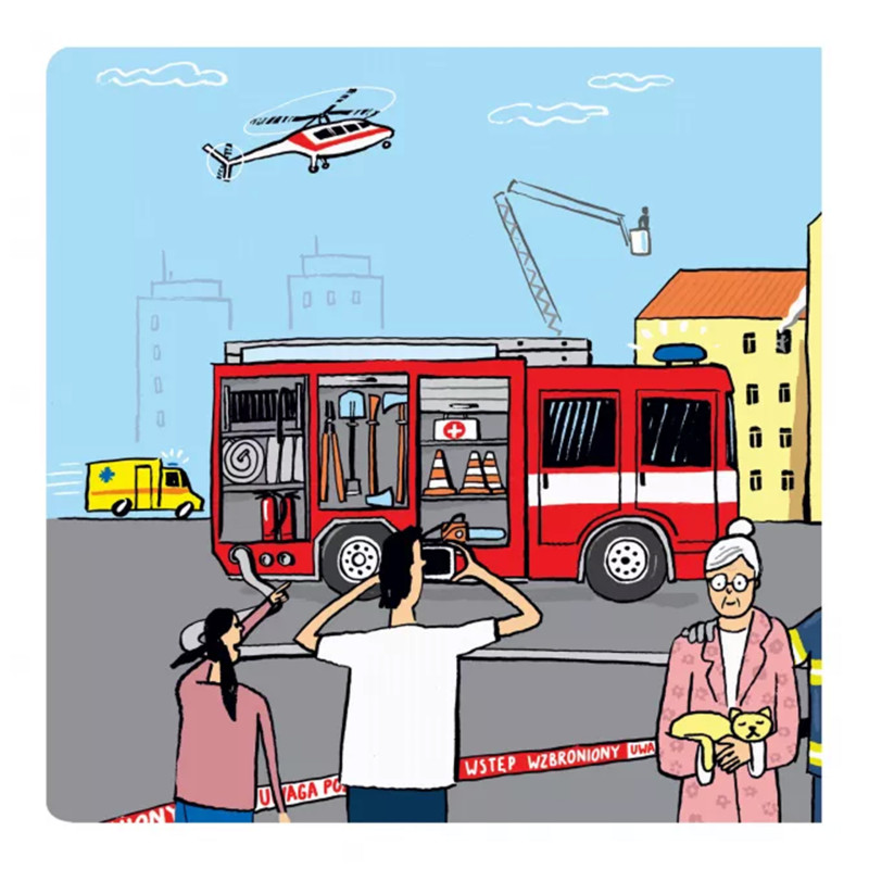 ALBIK KSIĄŻKA MINI STRAŻACY