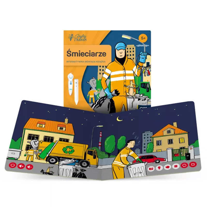 ALBIK KSIĄŻKA MINI ŚMIECIARZE