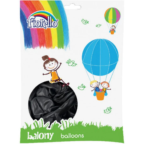 BALONY CZARNE 10