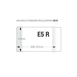 OKŁADKA STANDARD E5 REG. BEZBARWNA op. 25szt.