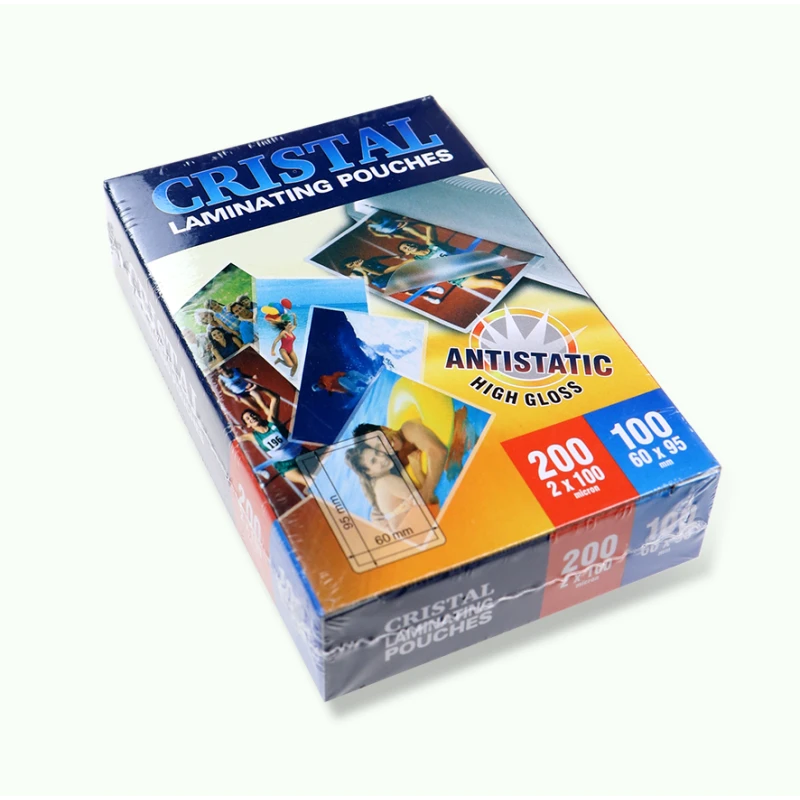 FOLIA LAMINACYJNA 60X95MM 100MIC STANDARD BŁYSK ANTYSTATYCZNA