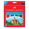 KREDKI ZAMEK 48 KOL.  FABER-CASTELL