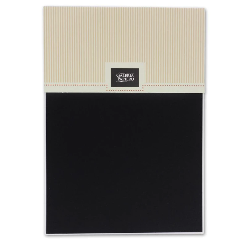 Arkusz samoprzylepny kredowy czarny A5