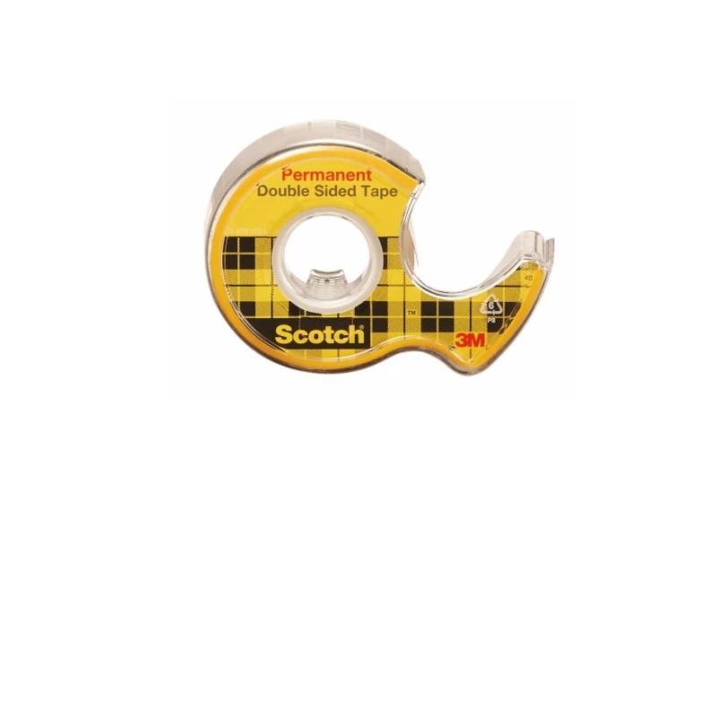 Taśma biurowa SCOTCH DWUSTRONNA 12mm x 6,3m