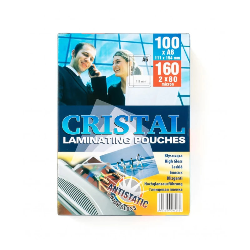 Folia laminacyjna do laminowania A6 80 mic