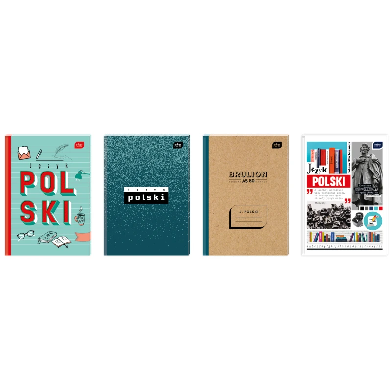 BRULION A5/80K LINIA TEMAT J.POLSKI