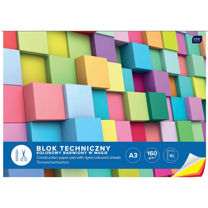 BLOk TECHNICZNY A3/10K KOLOR
