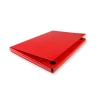 TECZKA SKRZYDŁOWA A4/40MM Z RZEPEM CZERWONA