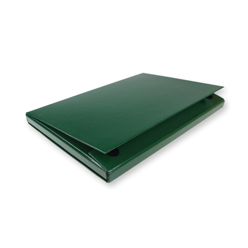 TECZKA SKRZYDŁOWA A4/40MM Z RZEPEM ZIELONA