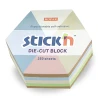 NOTES SZEŚCIOKĄT PASTEL+RECYKLING 250KART