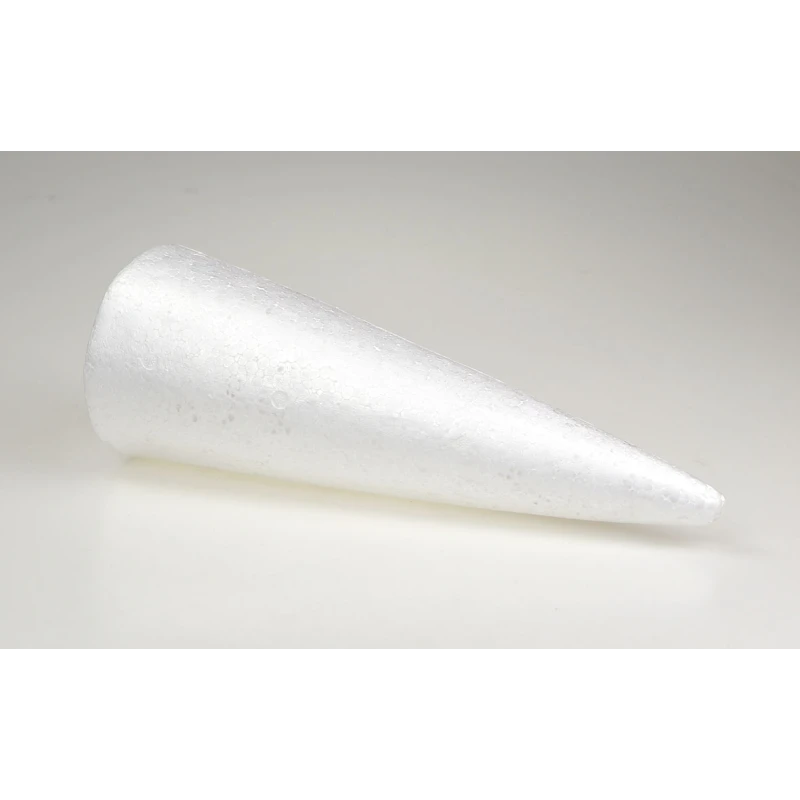 Choinka styropianowa (stożek)  20cm gładki MFP
