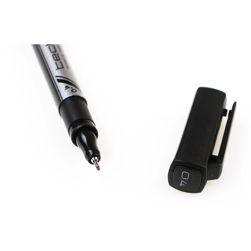 CIENKOPIS KREŚLARSKI 0,4 MM CZARNY RYSTOR