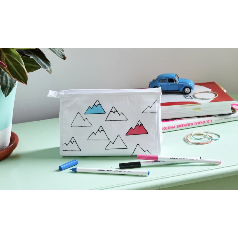 MARKERY EDDING DO TKANIN 5KOLORÓW BASIC 4600/5S/000 AMEX