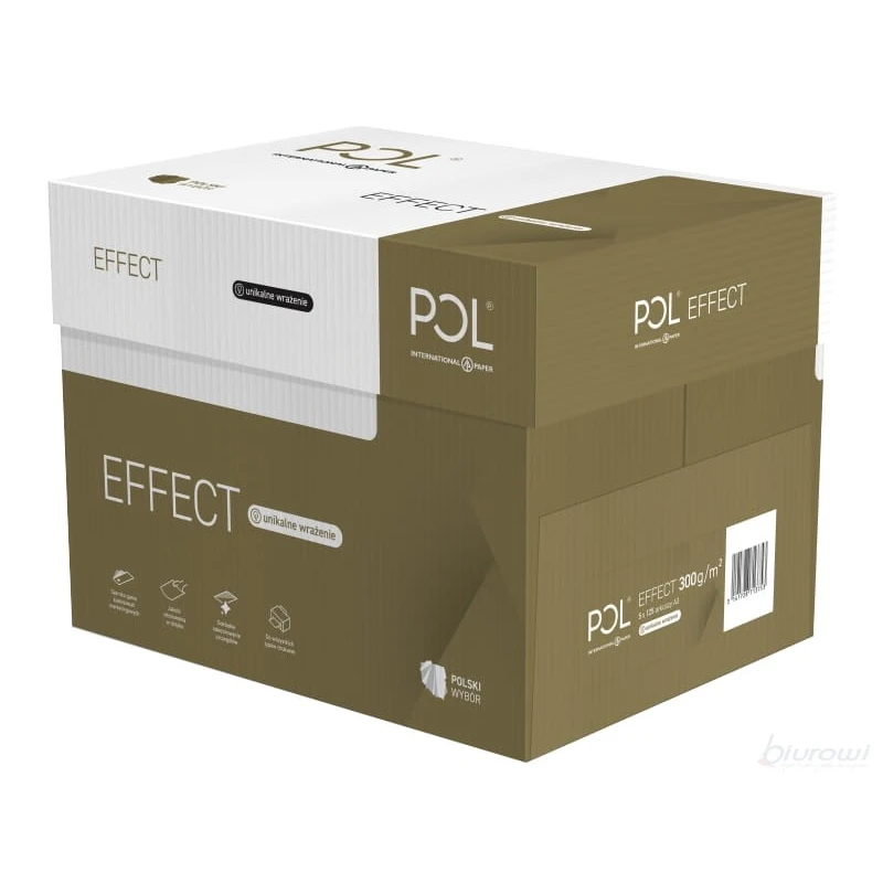 PAPIER KSERO BIAŁY A3/280G POL EFFECT COLOR 125ARK