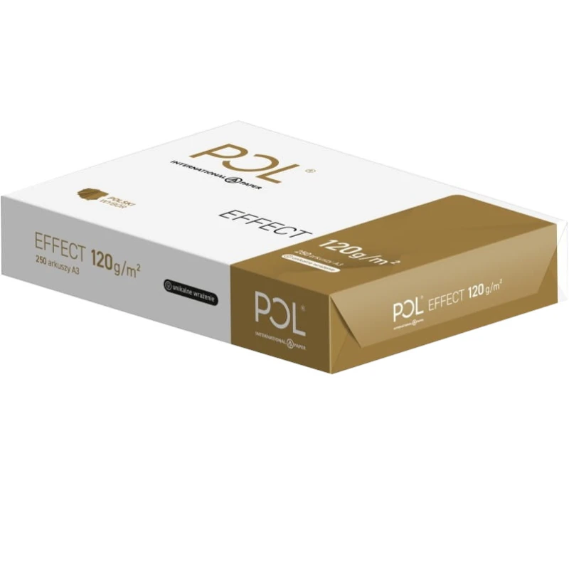 PAPIER KSERO BIAŁY  A3/120G POL EFFECT COLOR 250 ARK