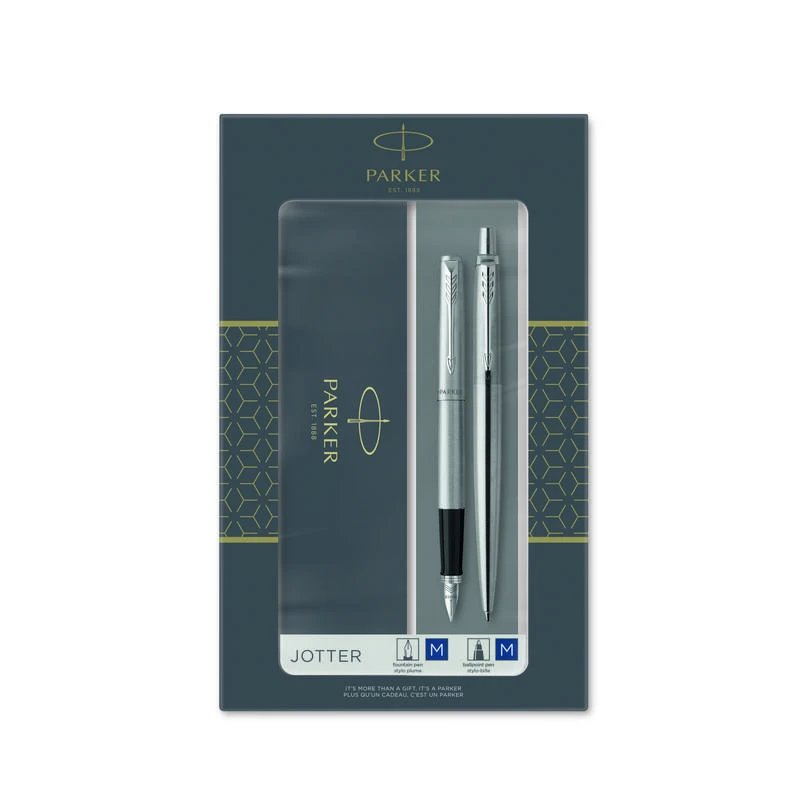 ZESTAW JOTTER PARKER DŁUGOPIS ŻELOWY +PIÓRO WIECZNE 2093258