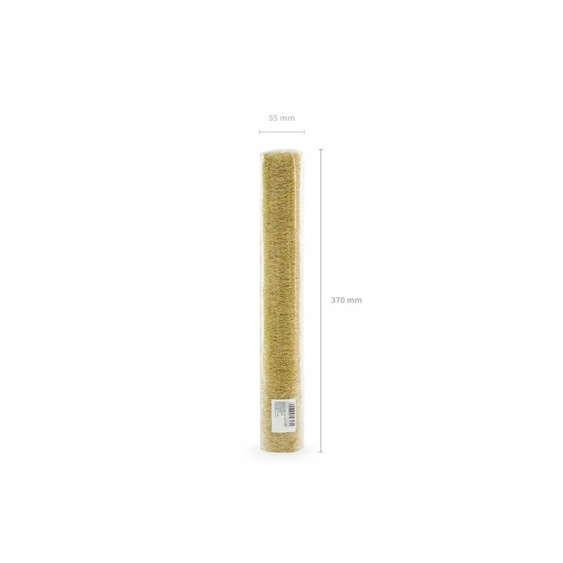 SIATKA DEKORACYJNA FIBRA ZŁOTY 0,36X9M