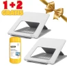 PODSTAWKA NA LAPTOP BREYTA BIAŁA + PODSTAWKA POD LAPTOP BREYTA BIAŁA + ŚCIERECZKI DO CZYSZCZENIA EKRANÓW 99703 GRATIS