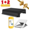 PODSTAWA POD MONITOR BREYTA CZARNA + PODSTAWKA POD LAPTOP BREYTA BIAŁA + ŚCIERECZKI DO CZYSZCZENIA EKRANÓW 99703 GRATIS