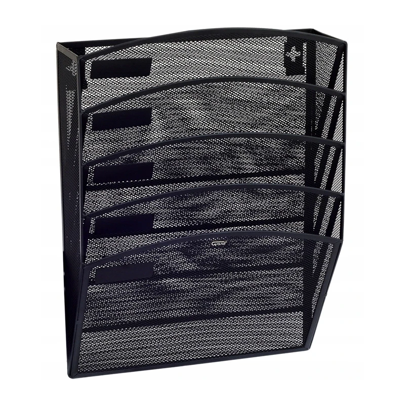 POJEMNIK NA DOKUMENTY NAŚCIENNY GR080 CZARNY GRAND SIATKA