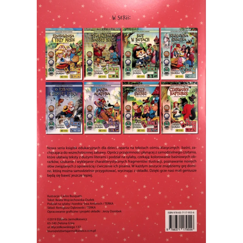 KSIĄŻECZKA CZERWONY KAPTUREK