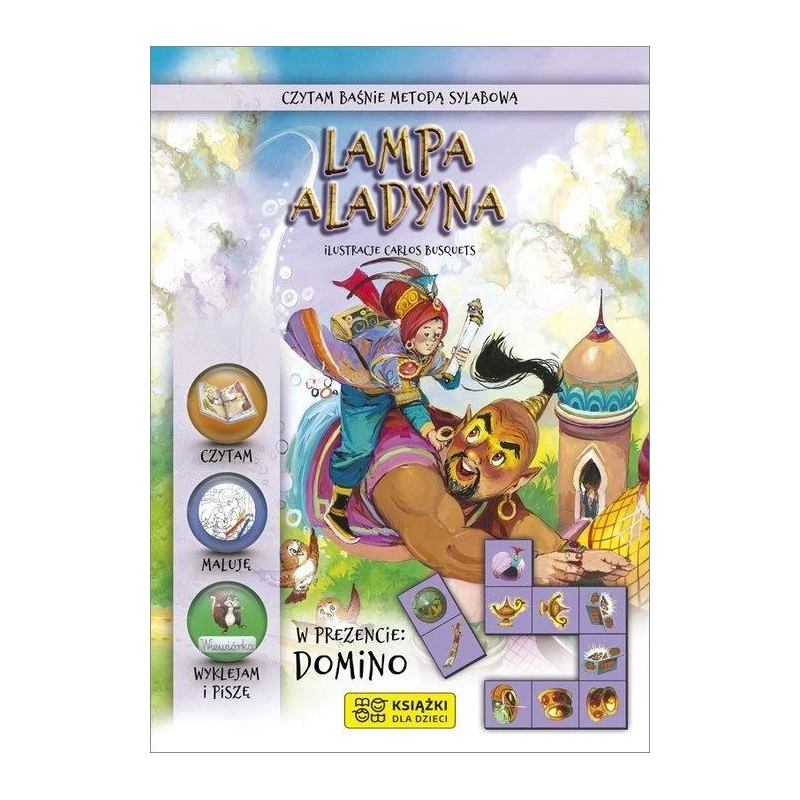 KSIĄŻECZKA LAMPA ALADYNA