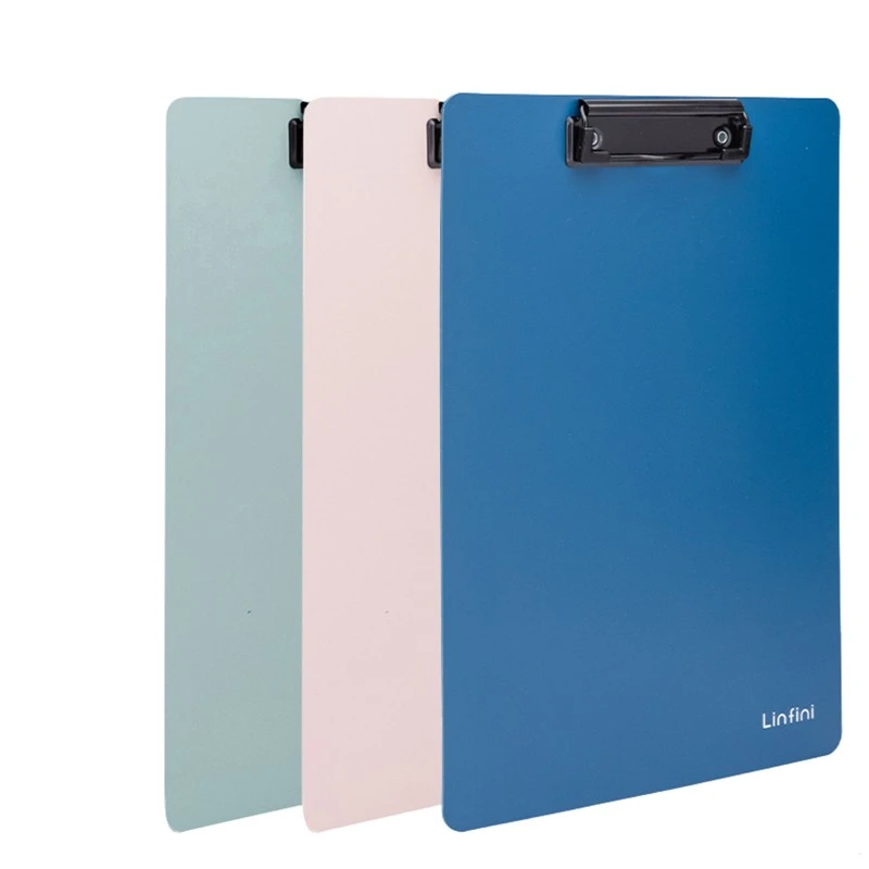 Podkładka z klipsem Deli EF403, Linfini, format A4, mix kolorów , 1 szt