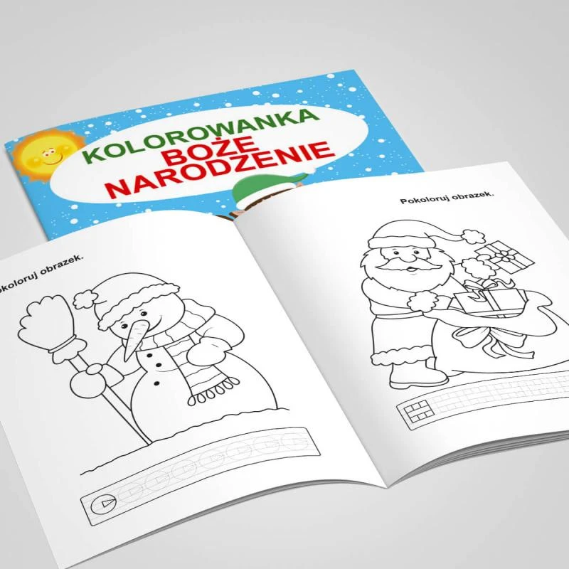 KOLOROWANKA BOŻE NARODZENIE
