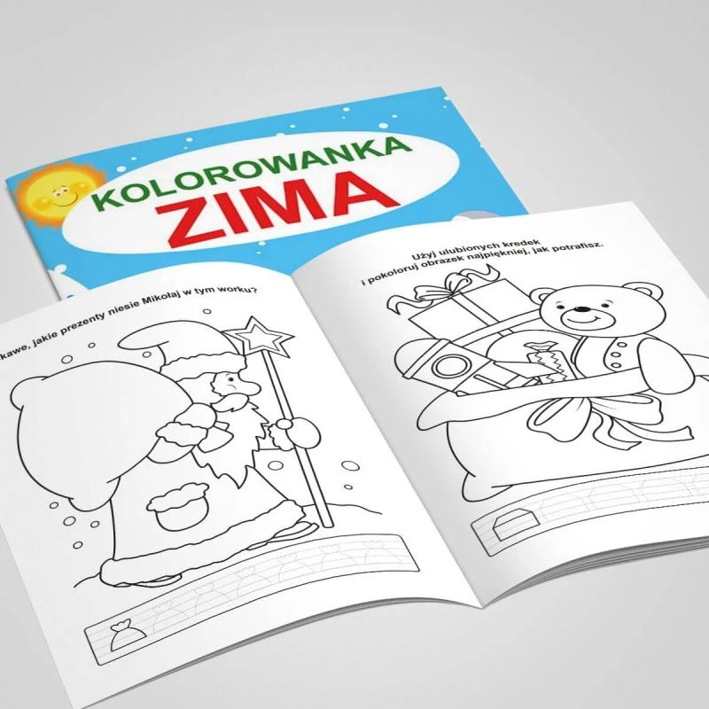 KOLOROWANKA ZIMA