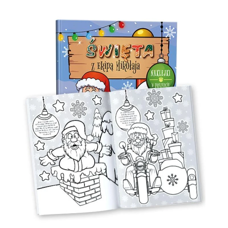 ŚWIĘTA Z EKIPĄ MIKOŁAJA Z NAKLEJKAMI
