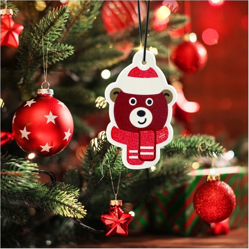 Zawieszka zapachowa aroma xmass cellulose bear cinnamon