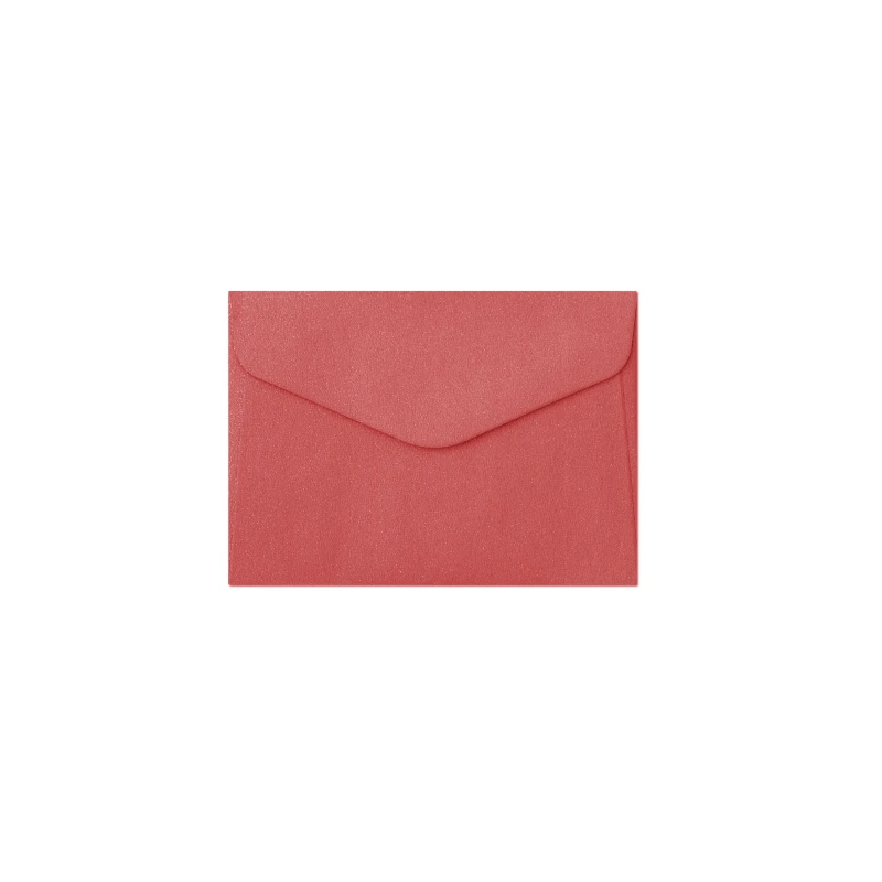 Koperta B7 Pearl czerwony K., 150g/m2, op/10szt.
 280588