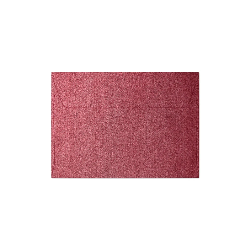 KOPERTA C6 PEARL CZERWONY P.,120g/m2, op/10szt : 280217