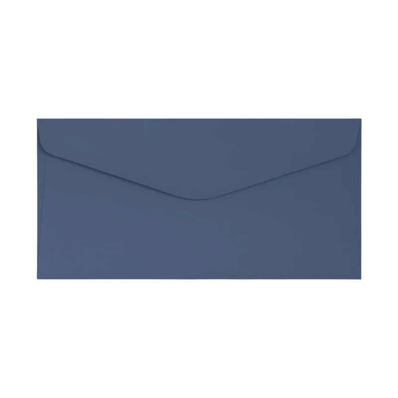 Koperta DL Gładki granatowy K.120g/m2, op/10szt. 282111