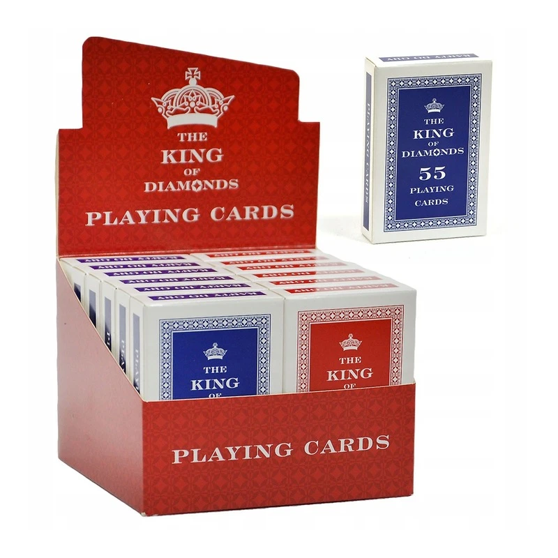 KARTY 55 LISTKÓW "THE KING OF DIAMONDS"