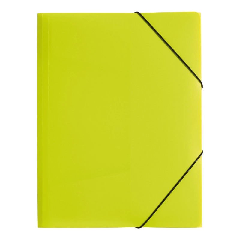 TECZKA Z GUMKĄ A4 TREND PP  3 SKRZYDŁOWA ZIELONY PASTELOWYP2161317