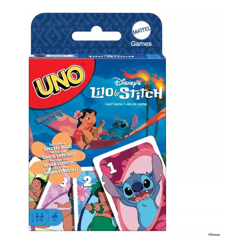 GRA MATTEL UNO LILO&STITCH JCC10 PUD8 570152