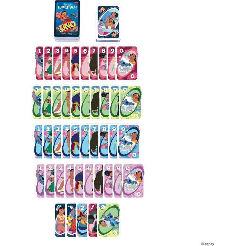 GRA MATTEL UNO LILO&STITCH JCC10 PUD8 570152