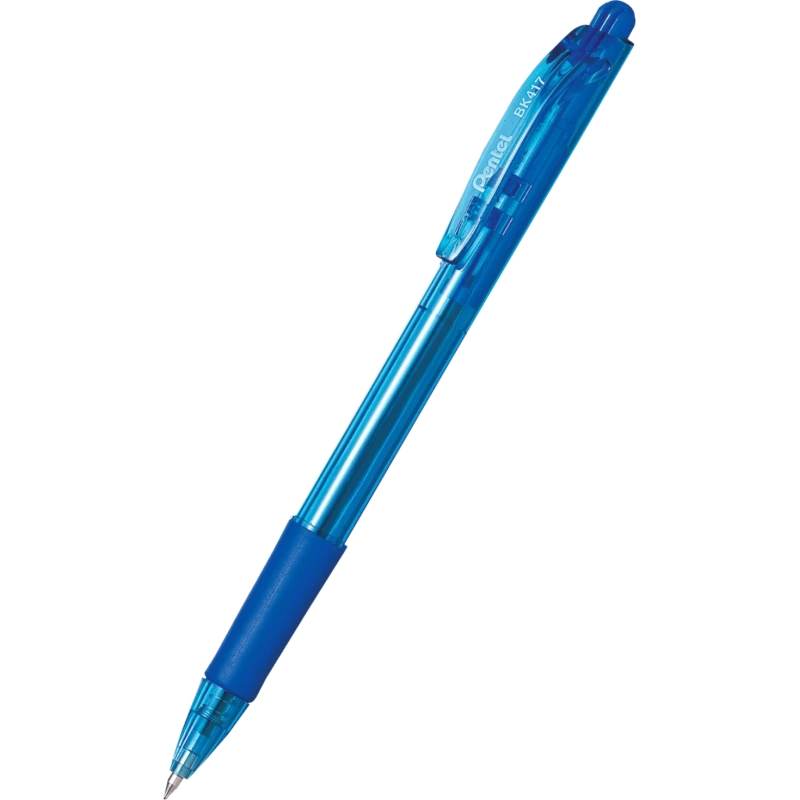 DŁUGOPIS BK417 WOW NIEBIESKI PENTEL BK417C  8 sztuk