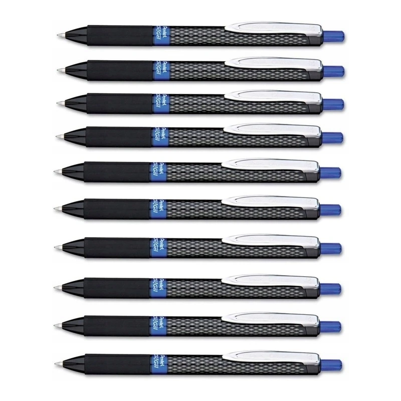 DŁUGOPIS ŻELOWY OH! GEL 0,7MM NIEBIESKI PENTEL K497 10 sztuk