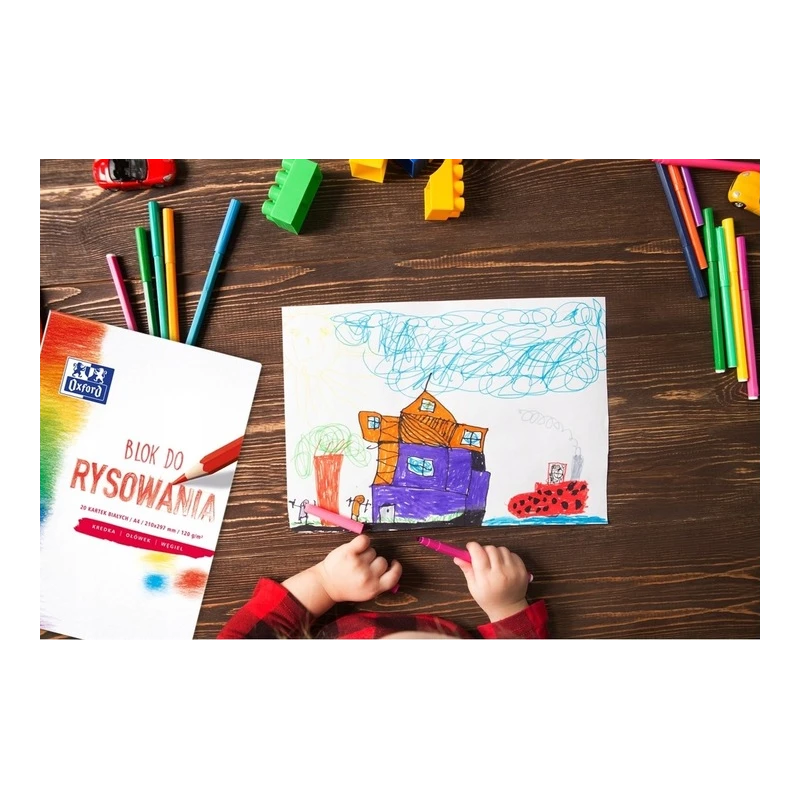 BLOK TECHNICZNY OXFORD A3/10K CZARNY 400093235