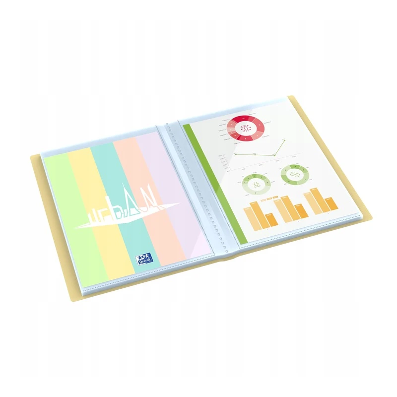 ALBUM OFERTOWY OXFORD URBAN PASTEL PP A4/20K MIX 400187643