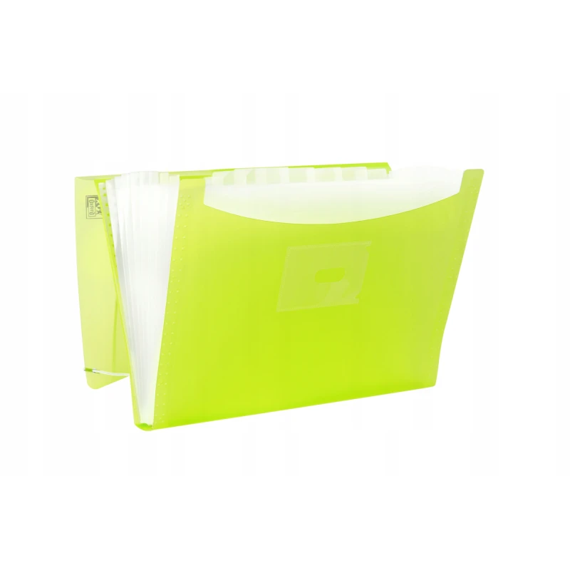 TECZKA HARMONIJKOWA PP OXFORD URBAN A4+ 8 PRZEGRÓDEK PRZEJRZYSTA MIKS KOLORÓW