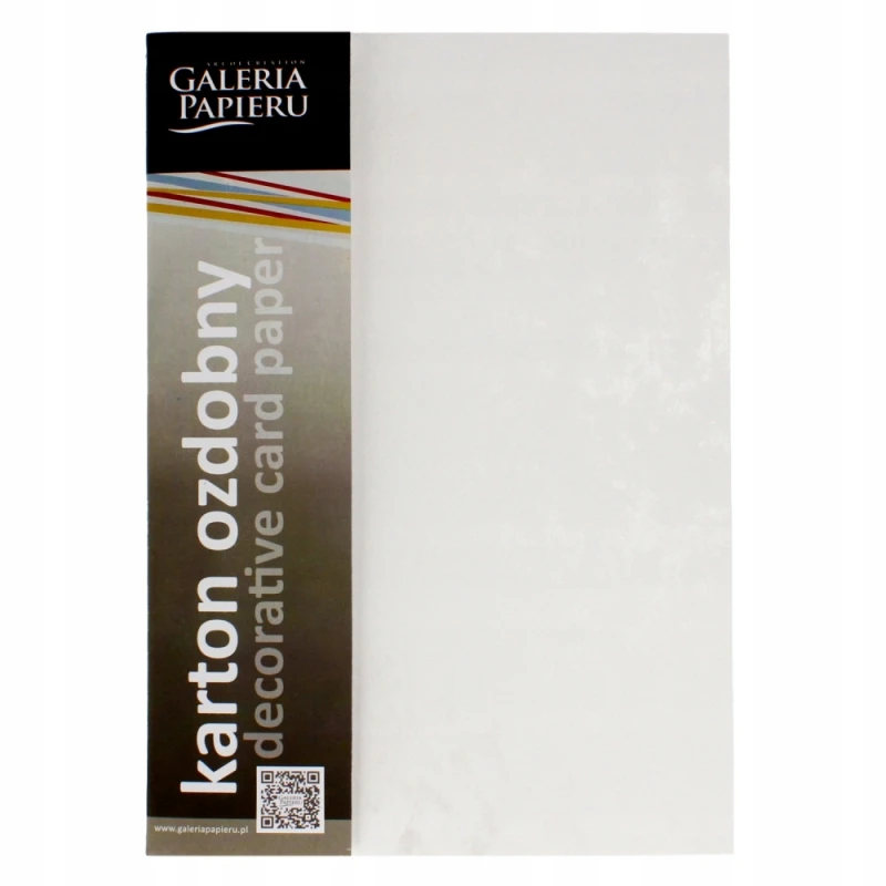 KARTON OZDOBNY MARMUR SREBRNY 20SZT/OP 220G