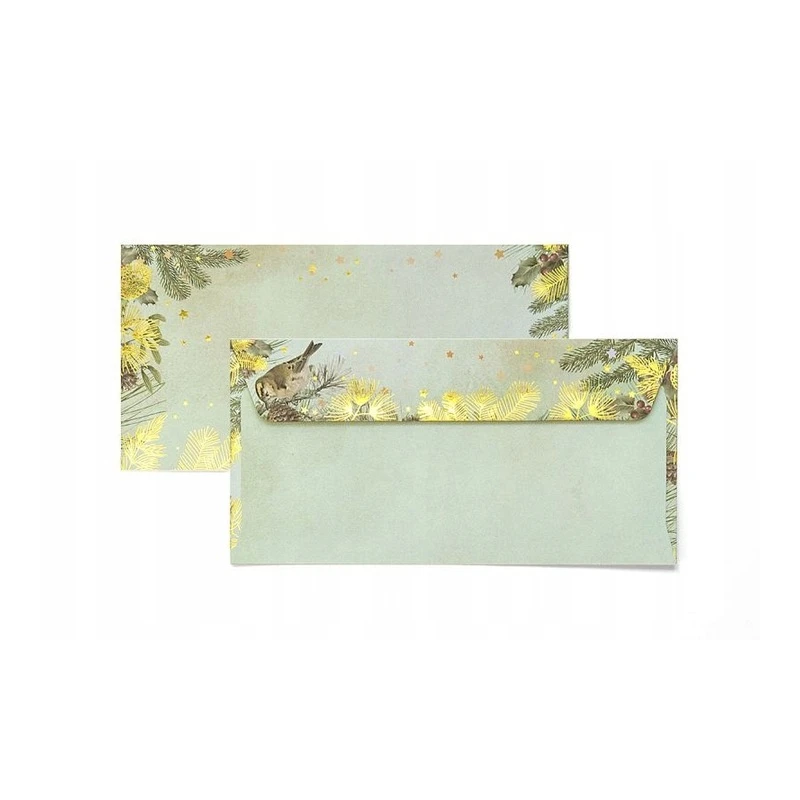 KOPERTA DL ZŁOTE ŚWIĘTA 120G/M2 OP10 SZT.