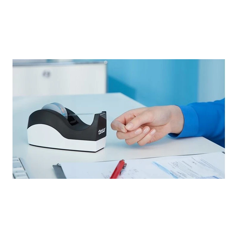 DYSPENSER TESA ORCA+1 SZT. TAŚMA KRISTALL 10m x 19mm