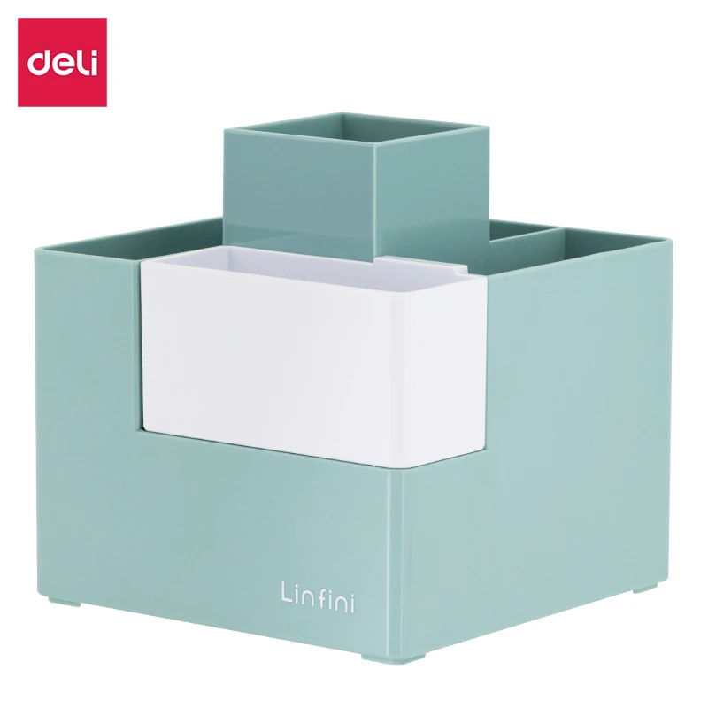 ORGANIZER NA BIURKO - PRZYBORNIK DELI EZ072 LINFINI ZIELONY