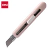 NOŻYK BIUROWY DELI EM530 LINFINI RÓŻOWY